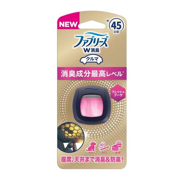 P&amp;Gジャパン(合) ファブリーズ クルマ イージークリップ 消臭成分最高レベル フレッシュブーケ ...