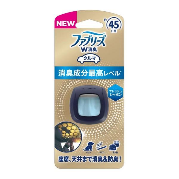 P&amp;Gジャパン(合) ファブリーズ クルマ イージークリップ 消臭成分最高レベル フレッシュシャボン...