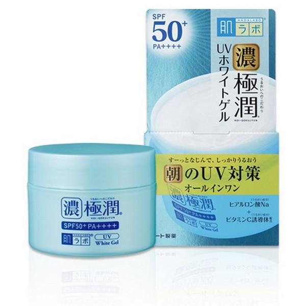 《ロート製薬》 肌ラボ 極潤 ＵＶホワイトゲル 90g （ＳＰＦ50+/PA++++）