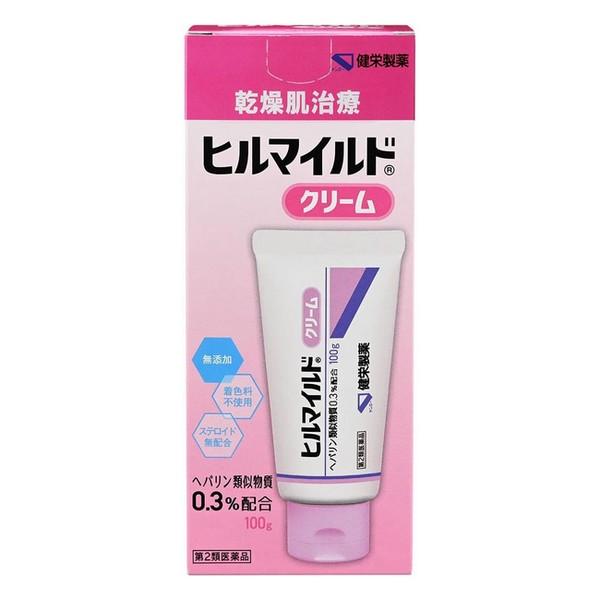 【第2類医薬品】 健栄製薬(株) ヒルマイルドクリーム 100g
