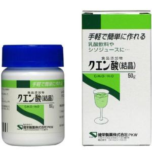 健栄製薬(株) クエン酸 (結晶) 50g