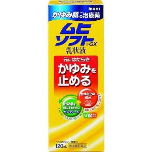 《池田模範堂》 かゆみ肌の治療薬 ムヒソフトGX　乳状液　120ml　【第3類医薬品】｜ace