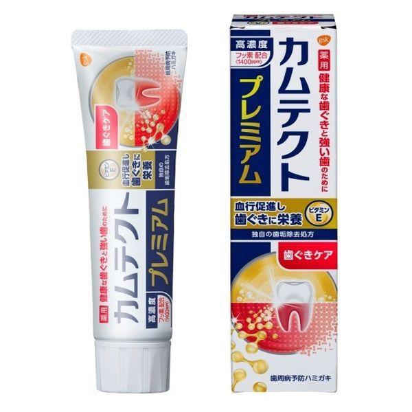 【医薬部外品】グラクソ・スミスクライン(株) カムテクト プレミアム 歯ぐきケア 105g