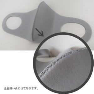 洗えるマスク グレー Mサイズ 薄手タイプ 1...の詳細画像3