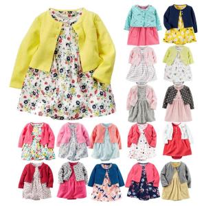 カーターズ Carter's カーディガン 半袖 ロンパース ワンピース 2点セット ベビー服 女の子 19デザイン 6m 9m 12m 18m 24m かわいい おしゃれ 入園グッズ 春夏