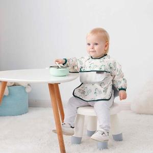 お食事 エプロン 3枚セット マジックテープ ...の詳細画像1