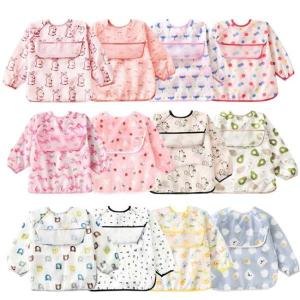 お食事 エプロン 3枚セット マジックテープ ...の詳細画像5