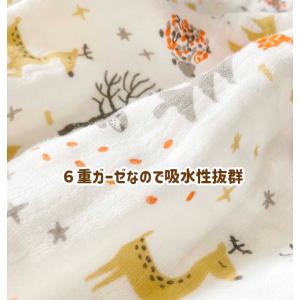 タオルケット バスタオル やわらか 6重 ガー...の詳細画像3