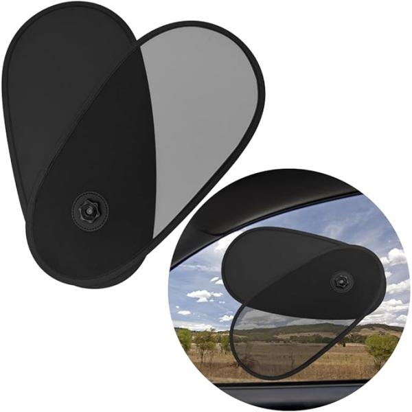 RAV4 50系 サイドサンシェード カスタム 汎用 日除け窓 吸盤 角度調整可能 メッシュ