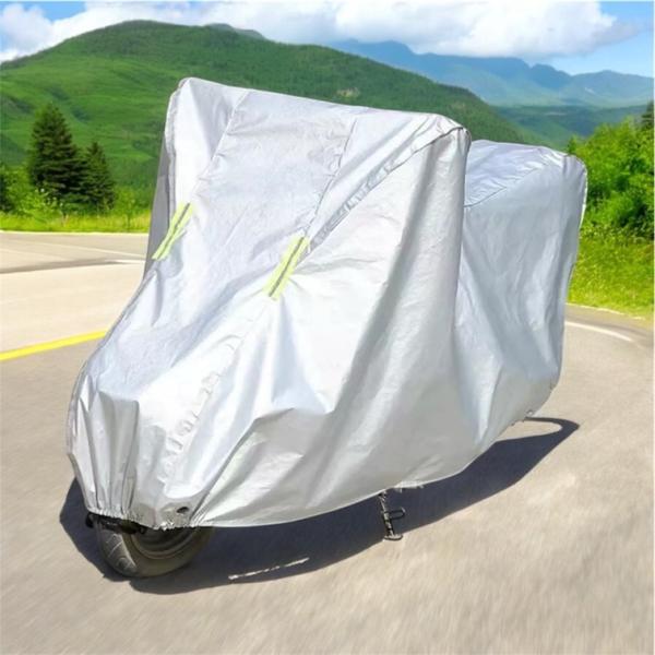 YSR80 バイクカバーシート 厚手 原付 大型 125cc 400cc 盗難防止リング 収納バッグ...