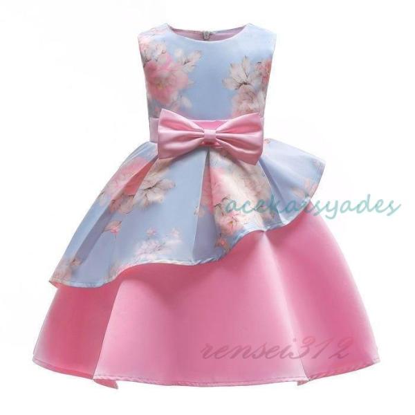 子供ドレス 女の子 春夏秋冬 ピアノ発表会 ロング ドレス 結婚式 キッズ フォーマル ドレス 子ど...