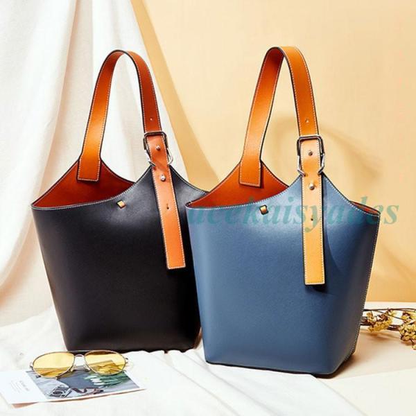 本革　トートバッグ　レディース　レザーバッグ　ショルダーバッグ 革バッグ　かばん　通勤通学　大人　2...