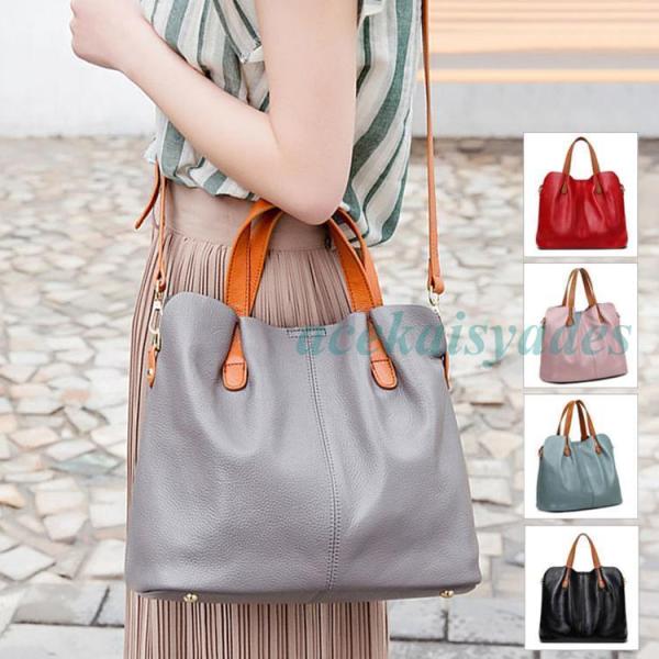 本革　トートバッグ　レディース　レザーバッグ　おしゃれ 合わせやすい ショルダーバッグ 革バッグ　か...