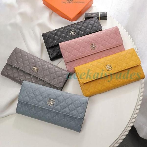 新入荷 牛革　本革　長財布 レディース 小銭入れ　カード入れ　サイフ　wallet コンパクト　安い...