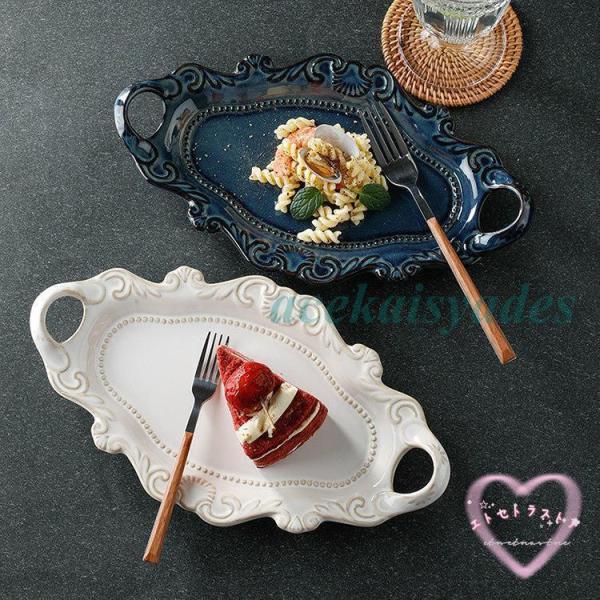 お皿 おしゃれ 北欧 高級フレンチ 食器 白い ホワイト キッチン雑貨 お皿 プレート 食器皿 オー...