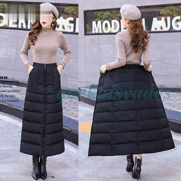 ダウンスカート 巻スカート レディース ひざ掛け 防寒 ルームウェア カジュアル ロング丈 マキシ丈...