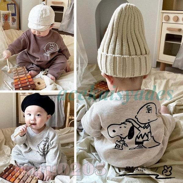 ロンパース 赤ちゃん ベビー服 カバーオール 長袖 新生児 秋冬 可愛い 男の子 女の子 子供服 内...