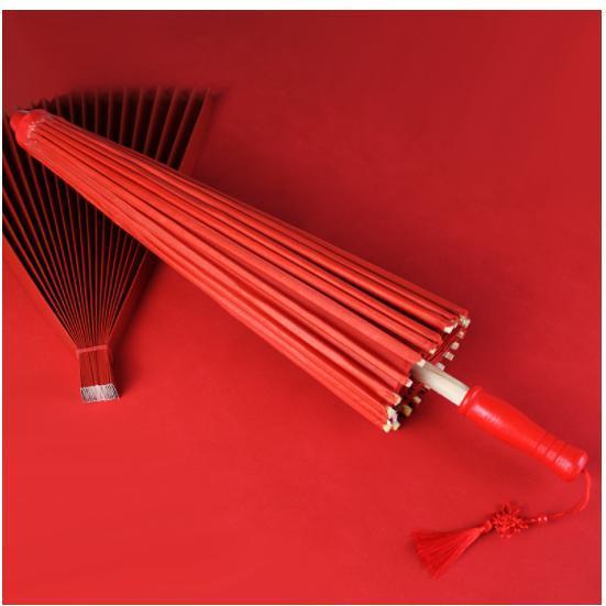 中レディース舞台傘舞踊傘唐傘和傘番傘紙傘和装和風晴雨兼用　長傘演出出かけ飾り文化祭　学園祭　装飾用