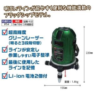[JSIMA認定店] レーザーテクノ LTC-PGX9001 レーザー墨出し器｜acekeisoku