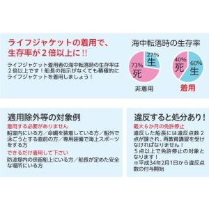 オーシャンライフ 手動膨張式ライフジャケット ...の詳細画像5