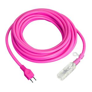 中間タップ付7ツ口延長コード15A VCT1.25 2芯 長さ10m 色は4色