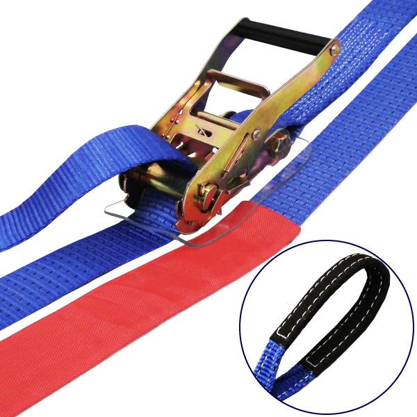 FREAK ラッシングベルト 青 アイ2500kg 幅50mm 長さ1+10m フリーク 品番751...