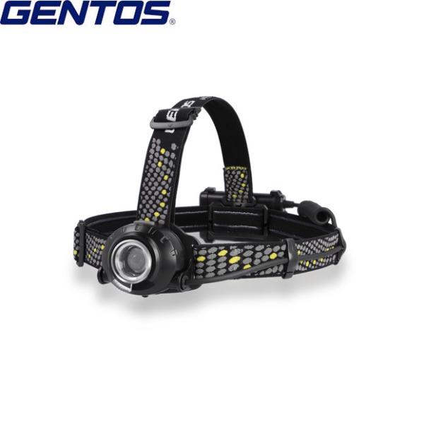 GENTOS HW-K333HD ワーキングヘッドライト ヘッドウォーズ 明るさ470lm 乾電池式...