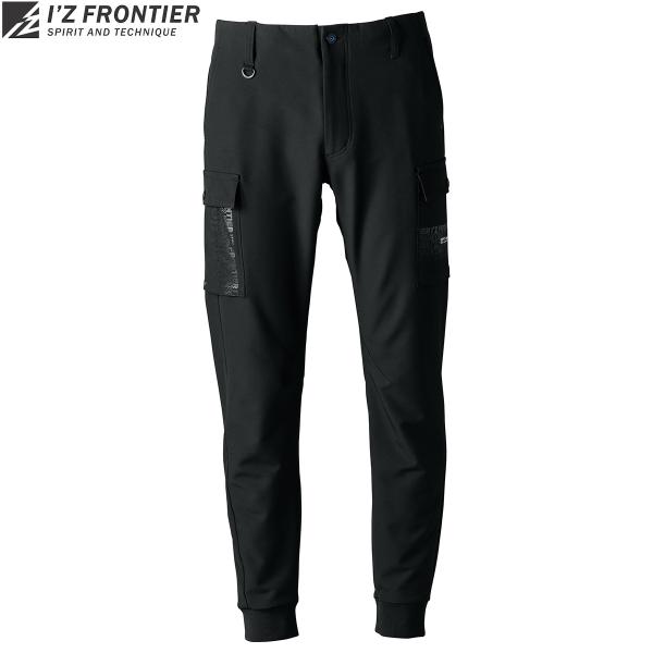 I'Z FRONTIER #3373 レペルアブソーブA.D.ストレッチジョガーパンツ 05 ブラッ...