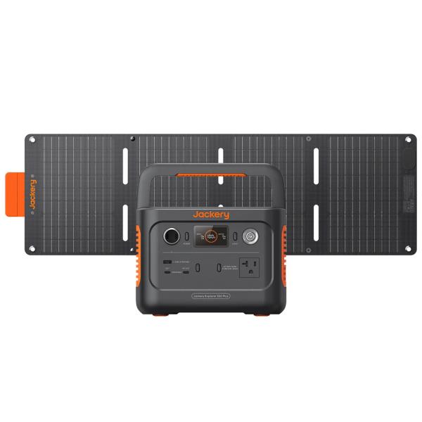 Jackery ポータブル電源+ソーラーパネル 300Plus40W Mini JSG-0304B ...