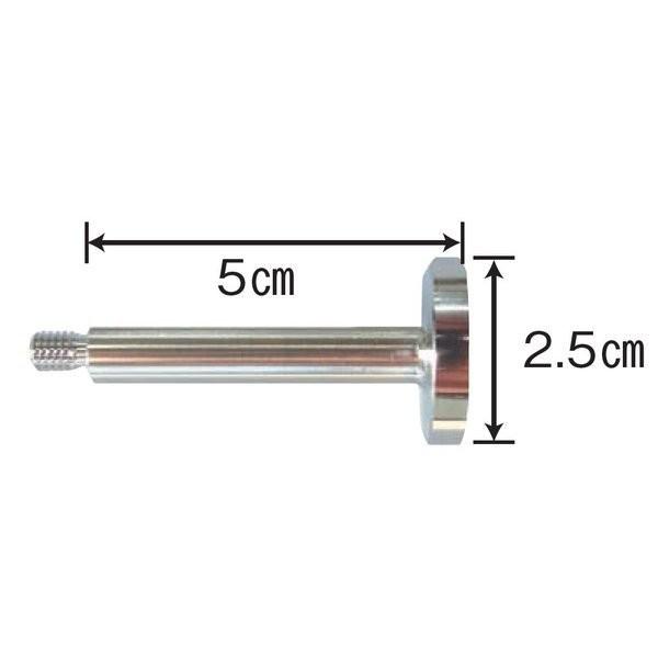 myzox マイゾックス DM用ピンポール石突 DMP-50F 雄ネジ 測量 トータルステーション