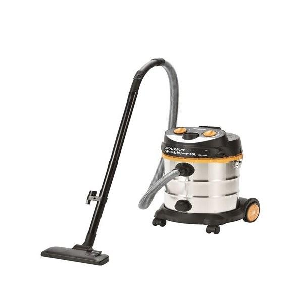PAOCK ステンレスタンクバキュームクリーナ 30L VCS-30RP 乾湿両用 乾燥21L 液体...