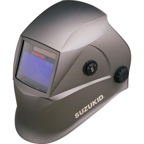 SUZUKID 液晶式自動遮光溶接面 アイボーグβ(ベータ) EB-200B 1/25,000秒 ス...
