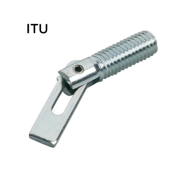 サンコーテクノ ITU-830 ねじの呼びM8 全長30mm ITハンガー ITUタイプ スチール製...
