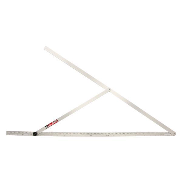 シンワ測定 62573 アルミ自由金 １．２ｍ 勾配目盛 筋交付