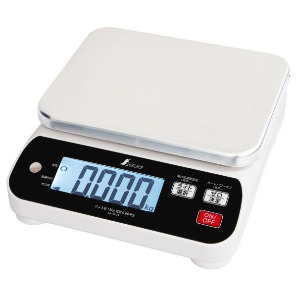 シンワ測定 70039 デジタルはかり ＷＰ １５kg 防塵防水 取引証明以外用