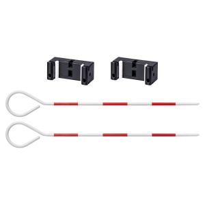 シンワ測定 76095 標尺スタンド クロス・指示機能 スタンド２個・ピンポール２本付