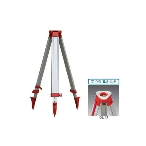 STS エスティーエス アルミ三脚 STS-OL 平面 5/8インチねじ 3-002 [測量 オート...