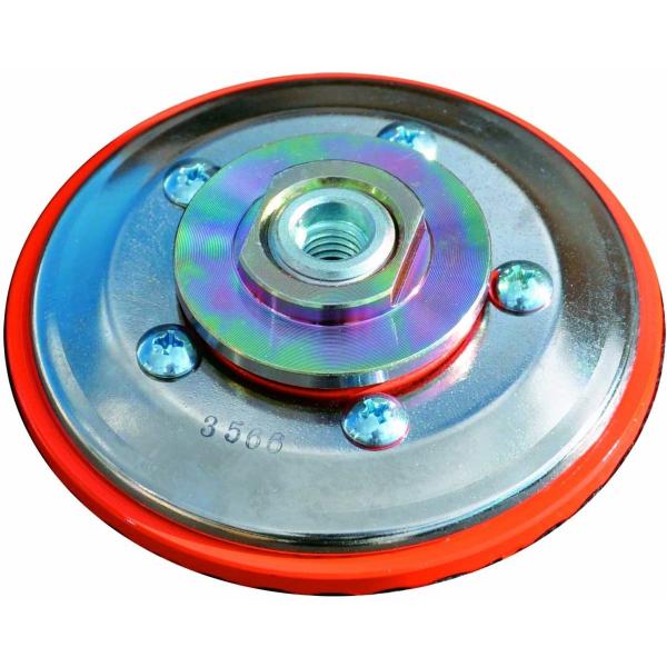 ツボ万 ポリッシャ 塗膜はがし専用 静音マクトルオレンジ MCS-926M （外径92mm × 取付...