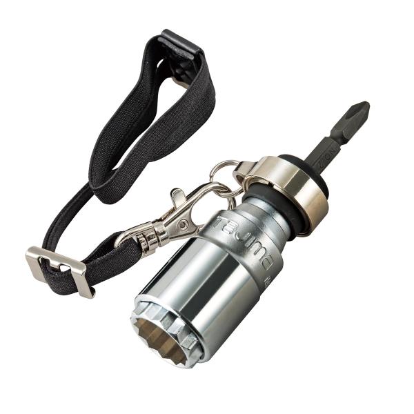TAJIMA タジマ BS1721RB-12K ビット交換式ソケット 落下防止付 ダブル 17×21...