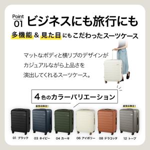 エース公式 スーツケース キャリーケース Lサ...の詳細画像3