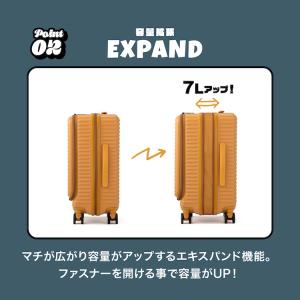エース公式 スーツケース キャリーケース 機内...の詳細画像5