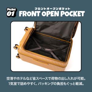 エース公式 スーツケース キャリーケース Lサ...の詳細画像4