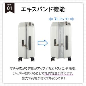 エース公式 スーツケース キャリーケース 機内...の詳細画像3