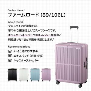 エース公式 スーツケース キャリーケース Lサ...の詳細画像1