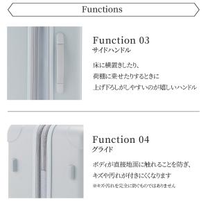 公式 スーツケース キャリーケース XLサイズ...の詳細画像5