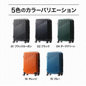 エース公式 スーツケース キャリーケース Mサ...の詳細画像3