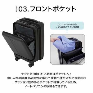 エース公式 スーツケース キャリーケース 機内...の詳細画像5