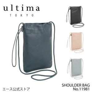 ultma TOKYO アイオ 巾着 ショルダーバッグ 11981 本革 サコッシュ｜aceonlinestore