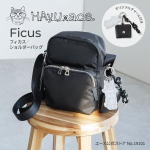 エース公式 ショルダーバッグ レディース お出かけ ネコ 猫 4L キーチャーム HAyU ハユ ace.TOKYO フィカス 19101