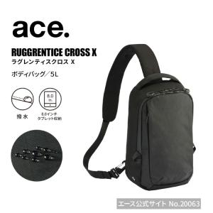 ace. エース公式 ボディバッグ 撥水 メンズ カジュアル タブレット8.0